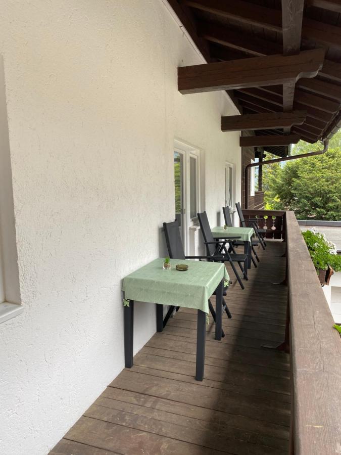 Ferienwohnung Wetterstein レルモース エクステリア 写真